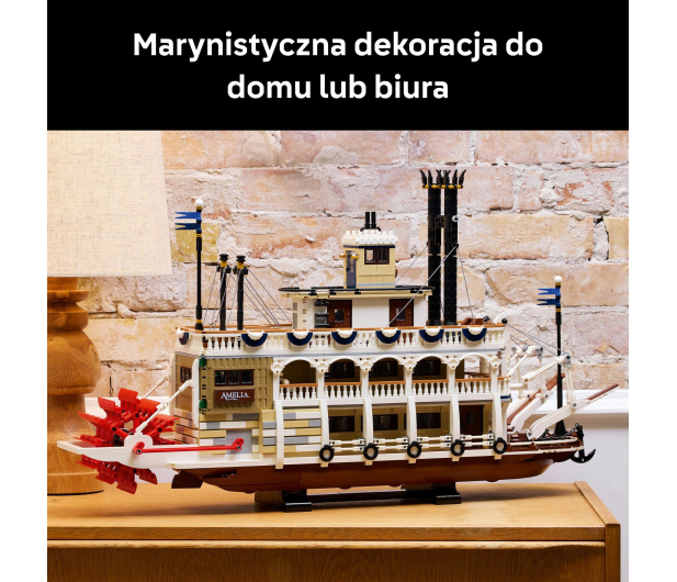 LEGO Ideas 21356 Parowiec rzeczny - 1342321 - zdjęcie 8